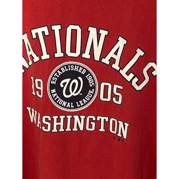 Adidas MLB Washington Nationals Mens 2XL T shirt Tee shirt Major League Baseball - Picture 2 of 4